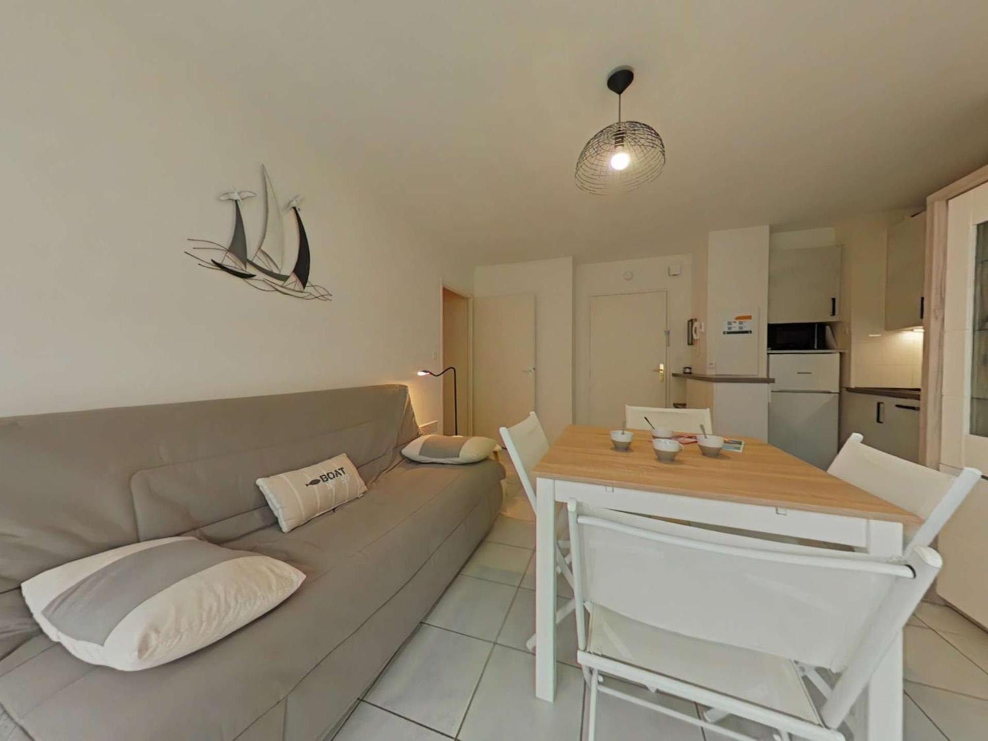 Appartement 2 Pieces Avec Parking Prive, Proche Plage Et Commerces, Saint-Gilles-Croix-De-Vie - Fr-1-224-783 المظهر الخارجي الصورة